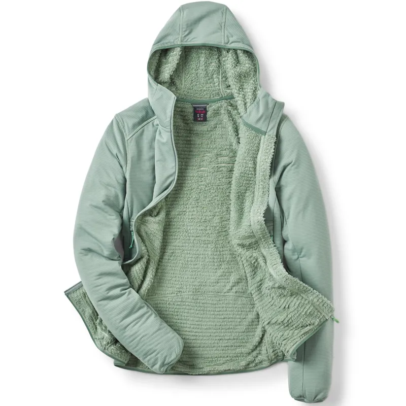 Rab Womens Evolute Hoody - Dark Fig Green-1