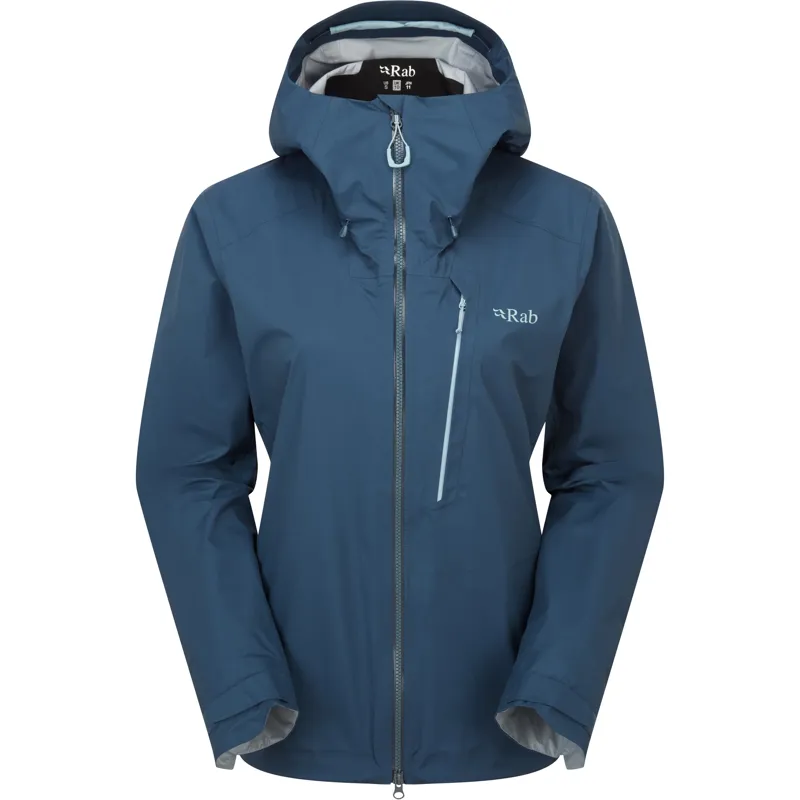 Rab Womens Firewall Alpine Jacket - Tempest Blue
