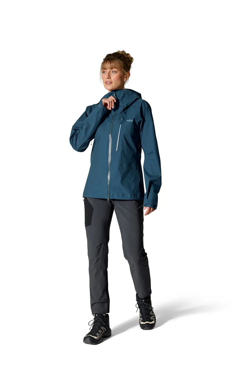 Rab Womens Firewall Alpine Jacket - Tempest Blue-2