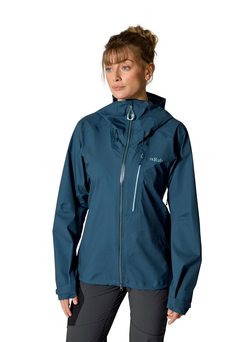 Rab Womens Firewall Alpine Jacket - Tempest Blue-4