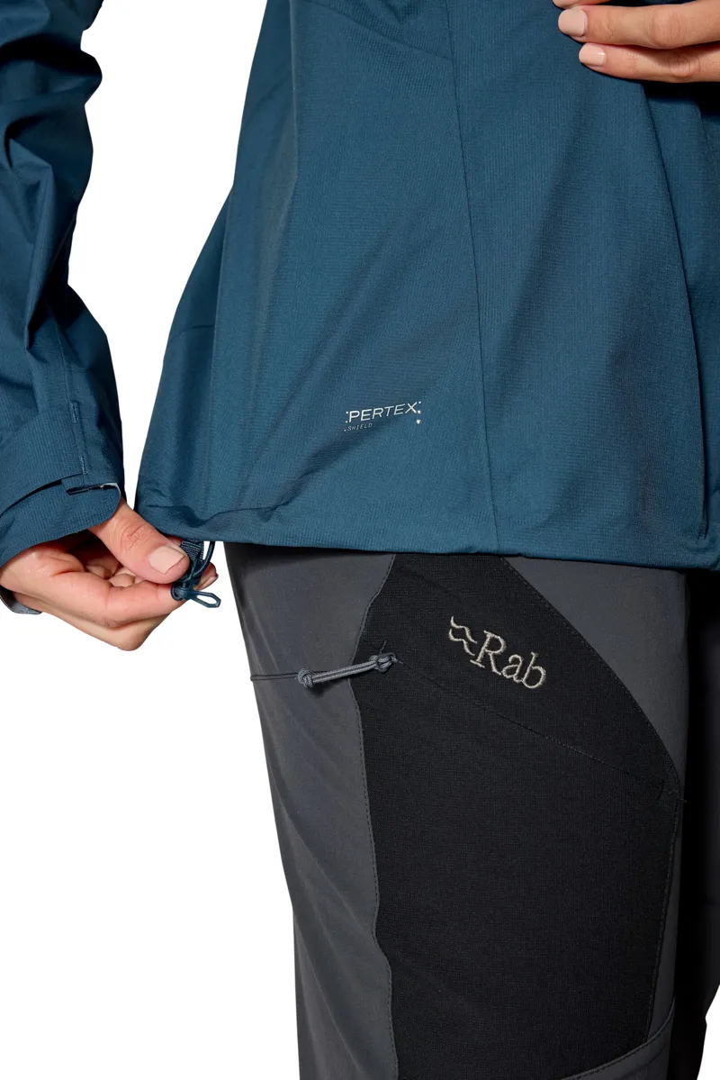 Rab Womens Firewall Alpine Jacket - Tempest Blue-8