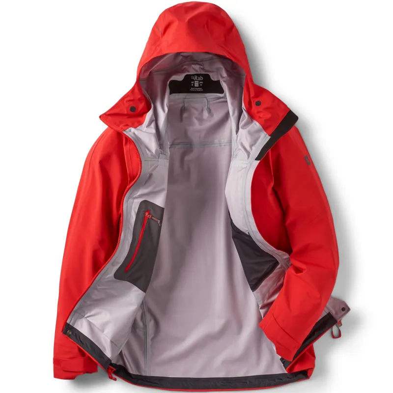 Rab Womens Firewall Guide Jacket - Summit Red-1