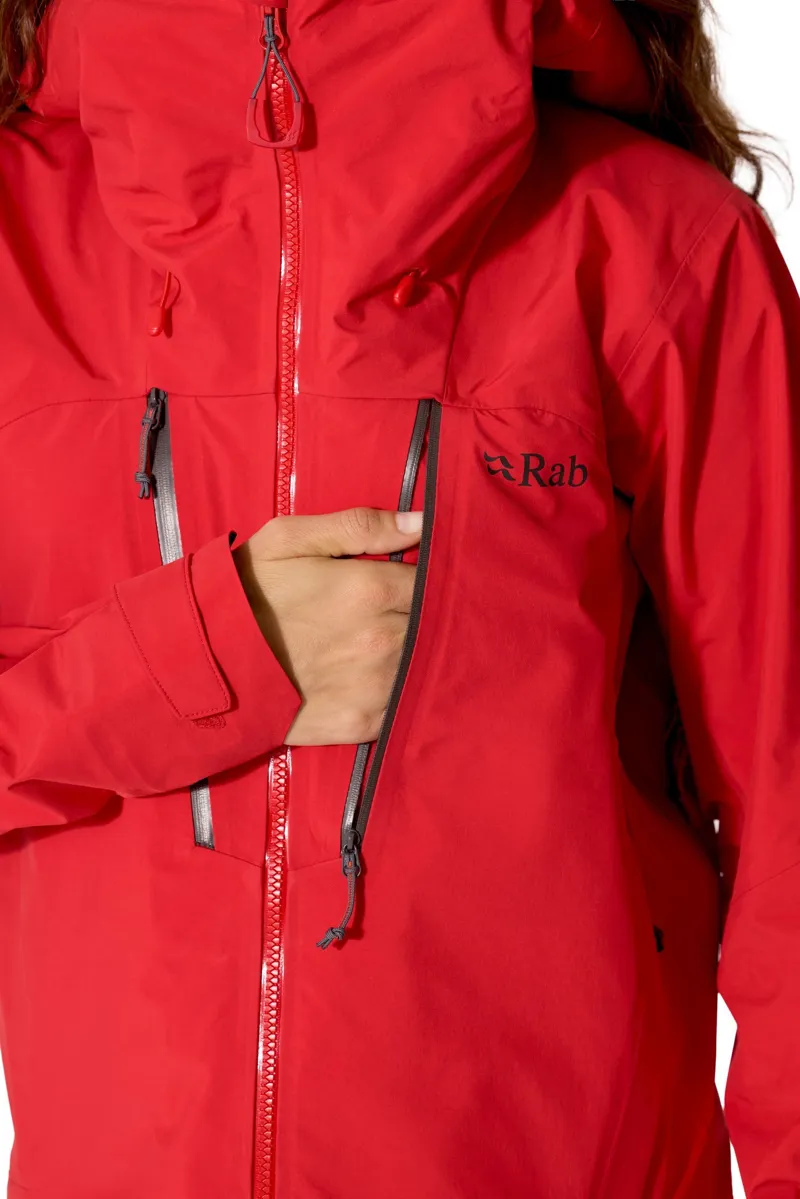 Rab Womens Firewall Guide Jacket - Summit Red-10