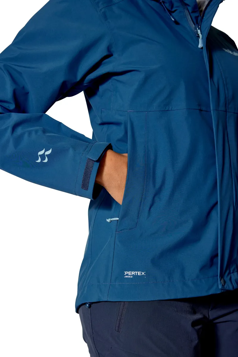 Rab Womens Firewall Jacket - Tempest Blue-5