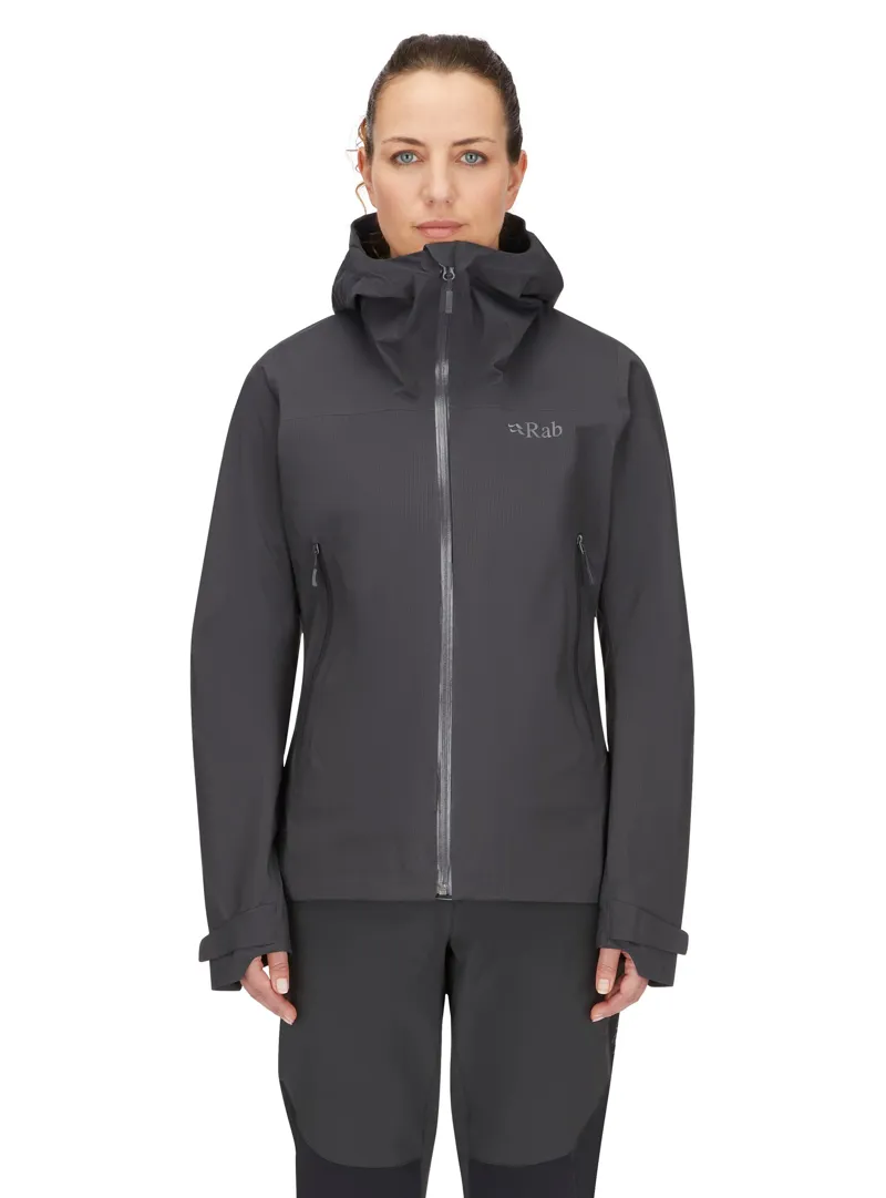 Rab Womens Firewall Light Jacket - Anthracite-2