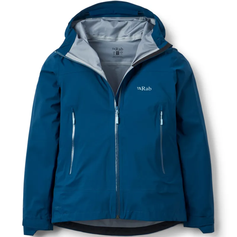 Rab Womens Firewall Light Jacket - Tempest Blue