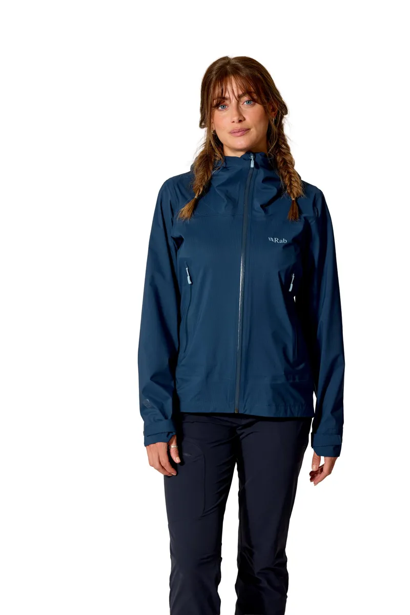 Rab Womens Firewall Light Jacket - Tempest Blue-3
