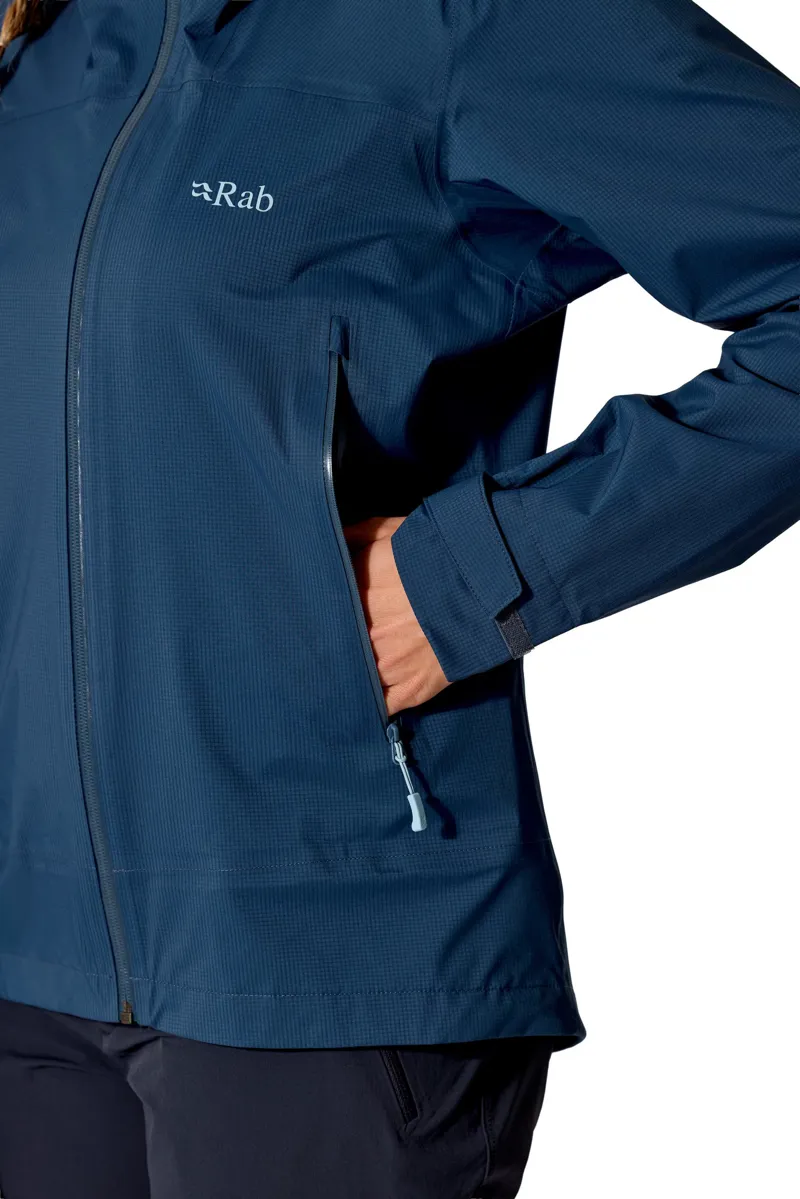 Rab Womens Firewall Light Jacket - Tempest Blue-6