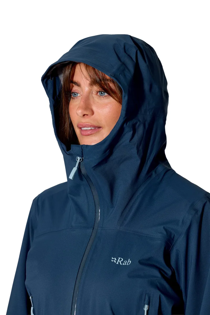 Rab Womens Firewall Light Jacket - Tempest Blue-10