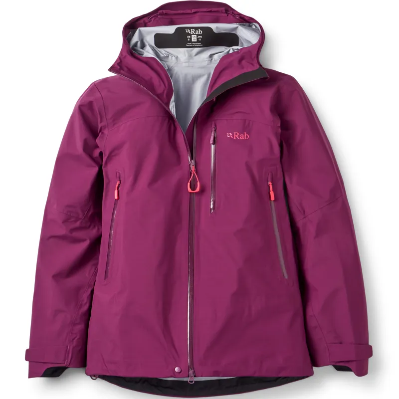 Rab Womens Firewall Mountain Jacket - Mulberry