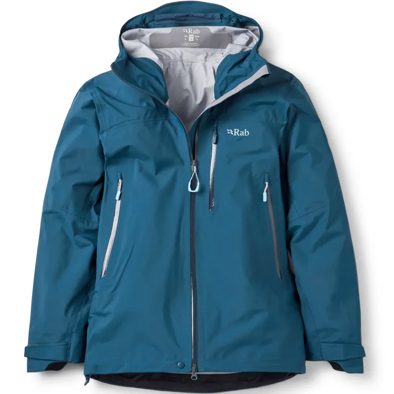 Rab Womens Firewall Mountain Jacket - Tempest Blue
