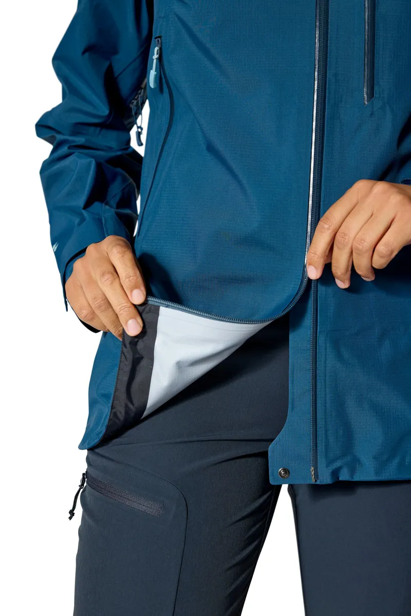 Rab Womens Firewall Mountain Jacket - Tempest Blue-10