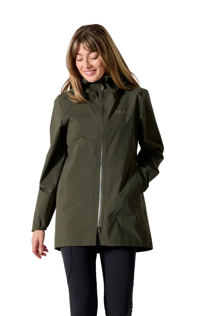 Rab Womens Firewall Parka - Army-4