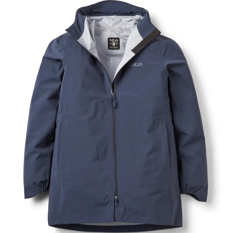 Rab Womens Firewall Parka - Galaxy Blue-1