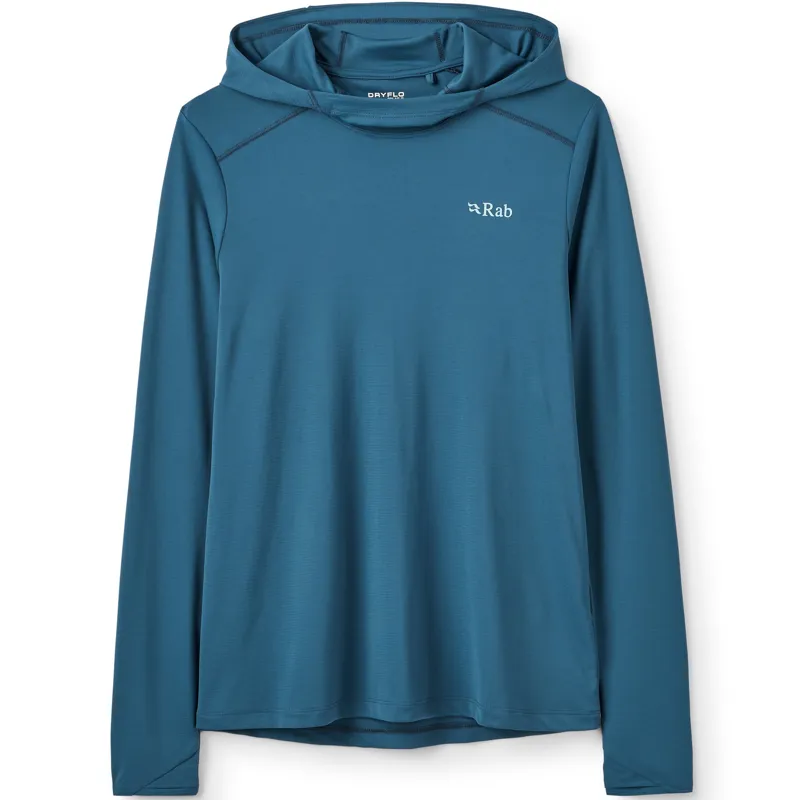 Rab Womens Force Hoody - Tempest Blue