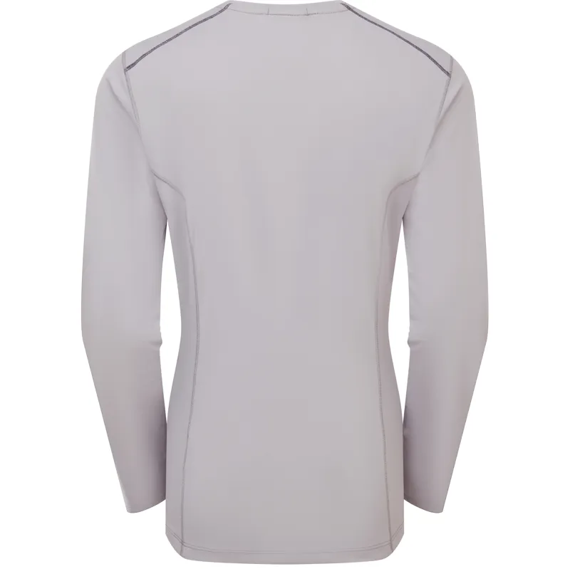 Rab Womens Force Long Sleeved Tee - Dark Pewter-1