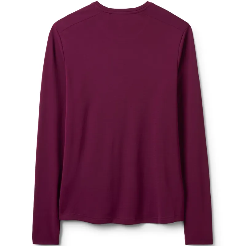 Rab Womens Force Long Sleeved Tee - Mulberry-1