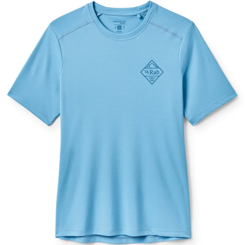 Rab Womens Force Stamp Tee - Bluebird