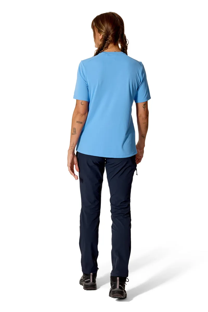 Rab Womens Force Stamp Tee - Bluebird-5