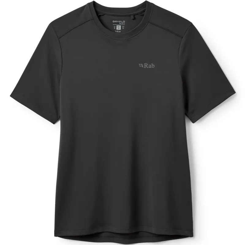 Rab Womens Force Tee - Black