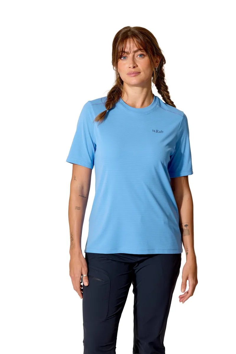 Rab Womens Force Tee - Bluebird-4