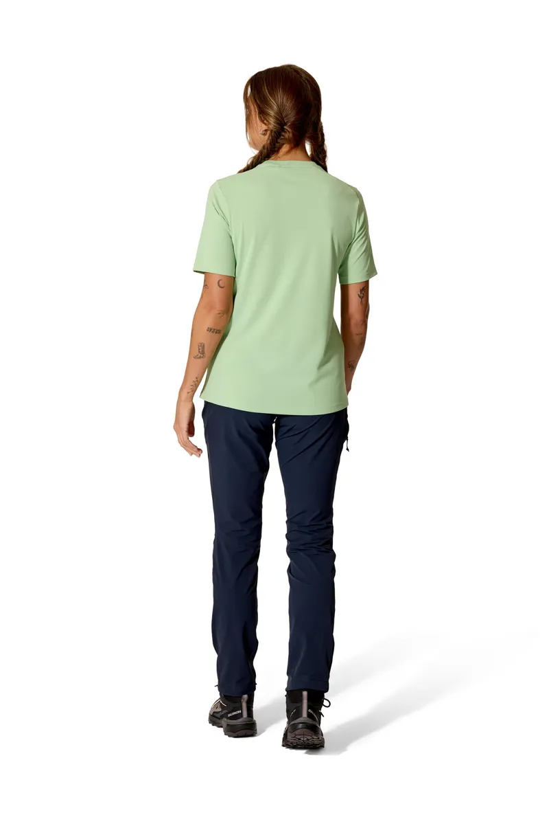 Rab Womens Force Tee - Fig Green-4