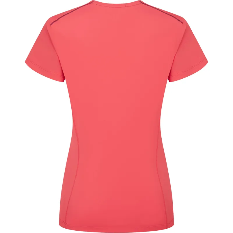 Rab Womens Force Short Sleeved Tee - Hibiscus-1