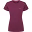 Rab Womens Force Short Sleeved Tee - Mulberry