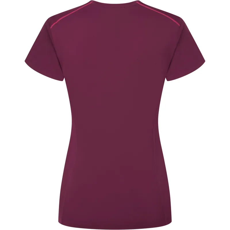 Rab Womens Force Short Sleeved Tee - Mulberry-1