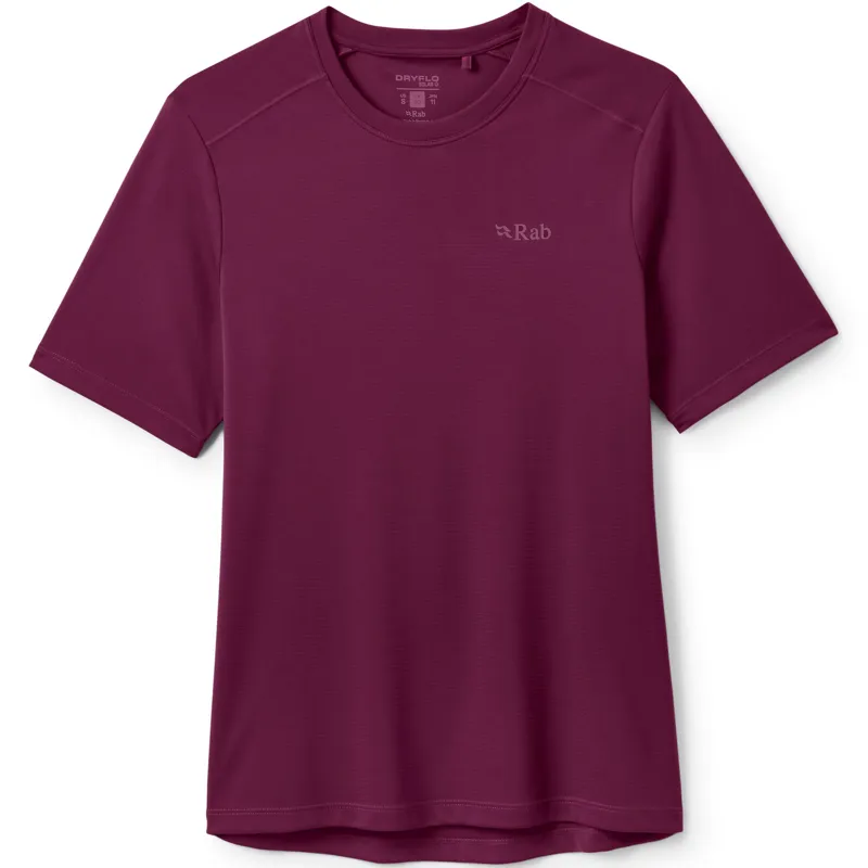 Rab Womens Force Tee - Mulberry