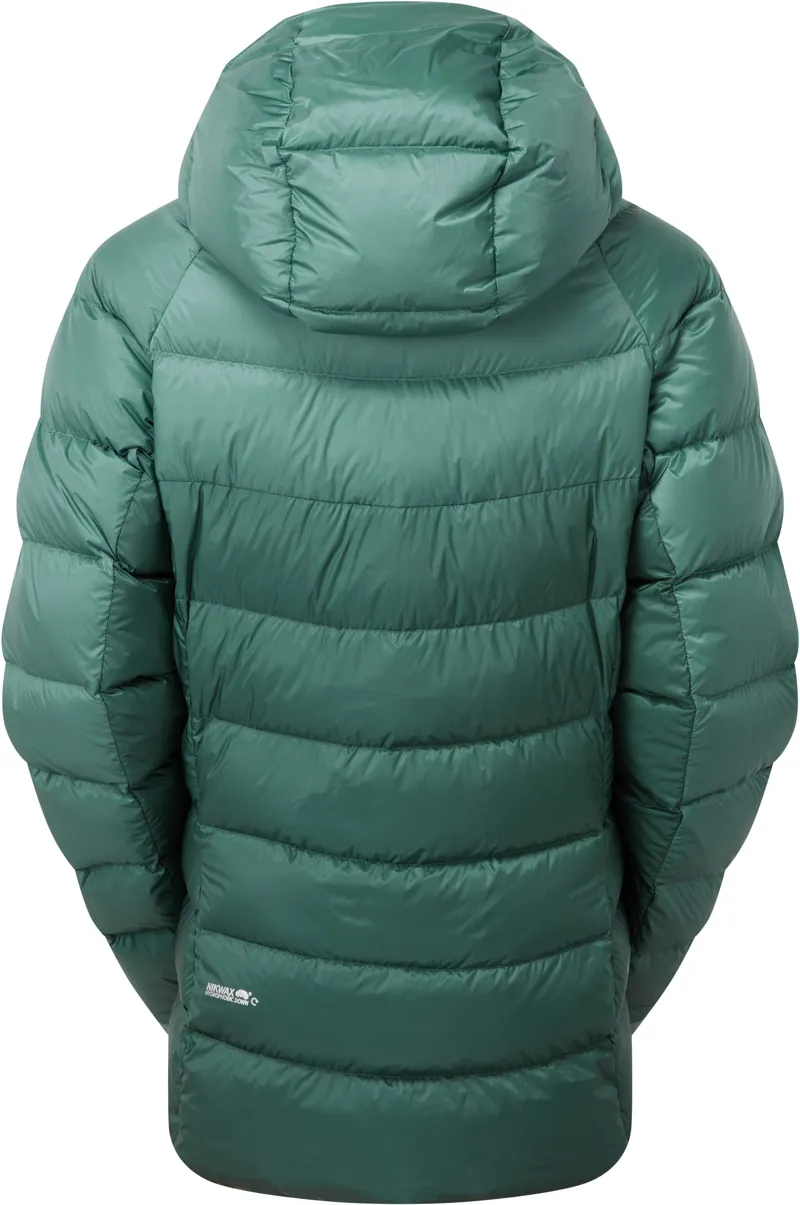 Rab Womens Glaceon Pro Jacket - Eucalyptus-Green Slate-1