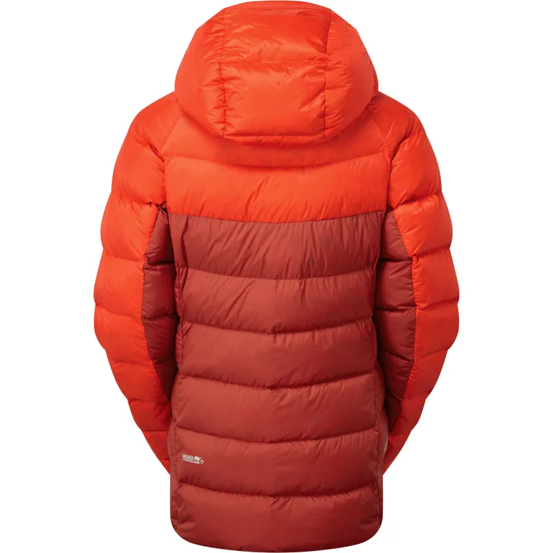 Rab Womens Glaceon Pro Jacket - Red Grapefruit-Tuscan Red-1