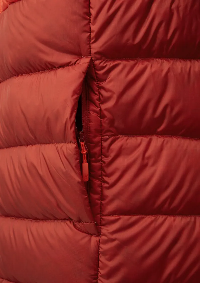 Rab Womens Glaceon Pro Jacket - Red Grapefruit-Tuscan Red-4