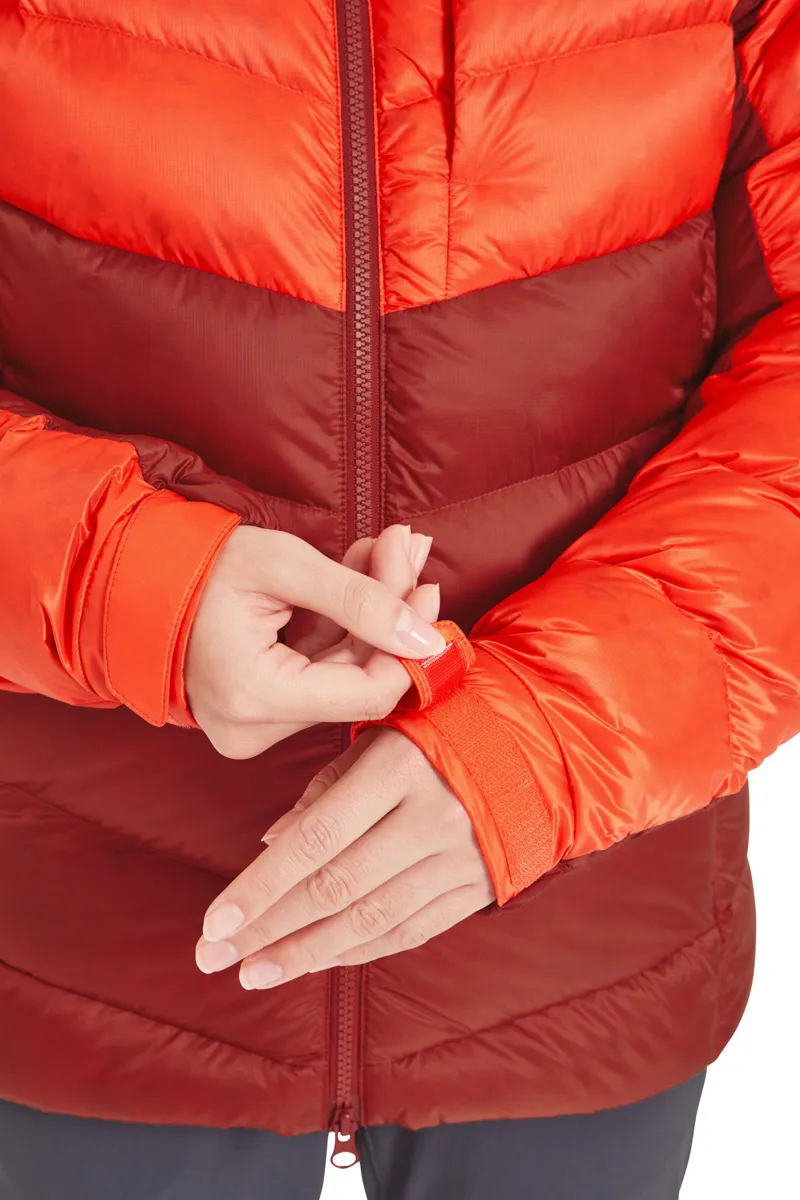 Rab Womens Glaceon Pro Jacket - Red Grapefruit-Tuscan Red-11