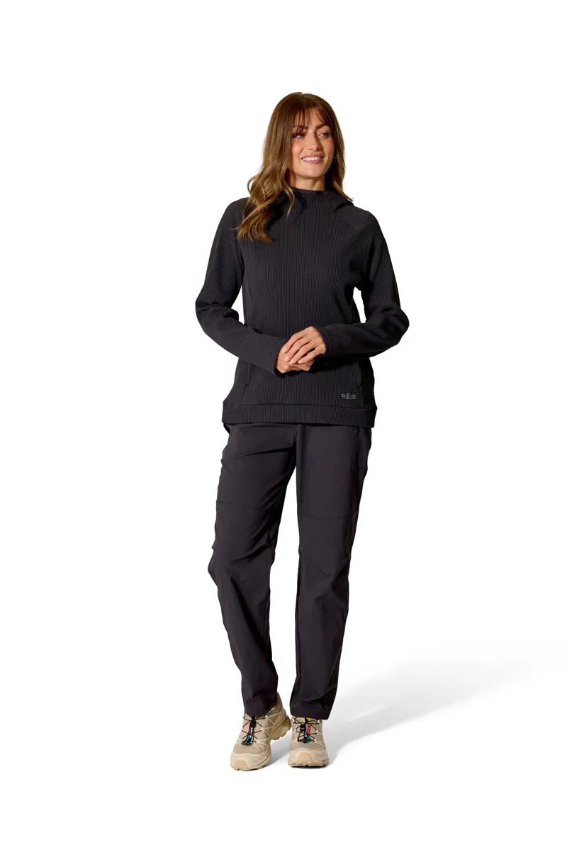 Rab Womens Hepton Pullover Hoody - Anthracite-2