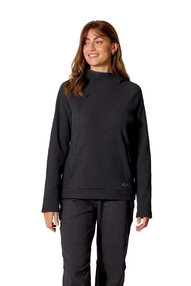 Rab Womens Hepton Pullover Hoody - Anthracite-3