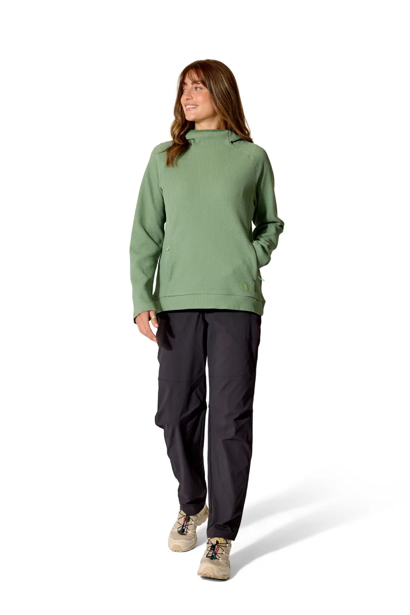 Rab Womens Hepton Pullover Hoody - Dark Fig Green-5