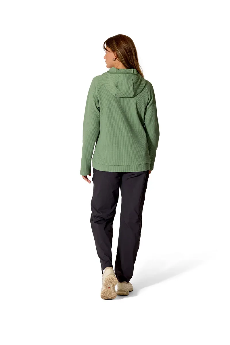 Rab Womens Hepton Pullover Hoody - Dark Fig Green-6