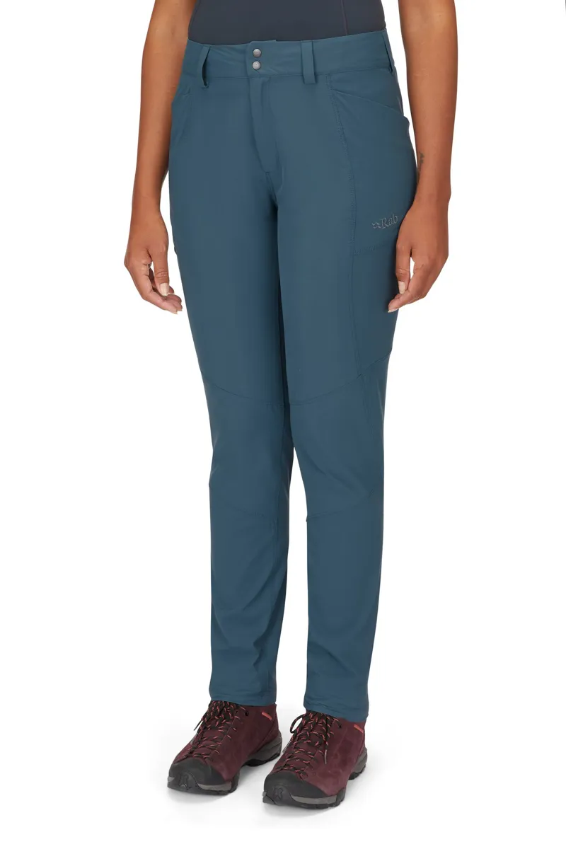 Rab Womens Incline Light Trousers - Light Zinc-2