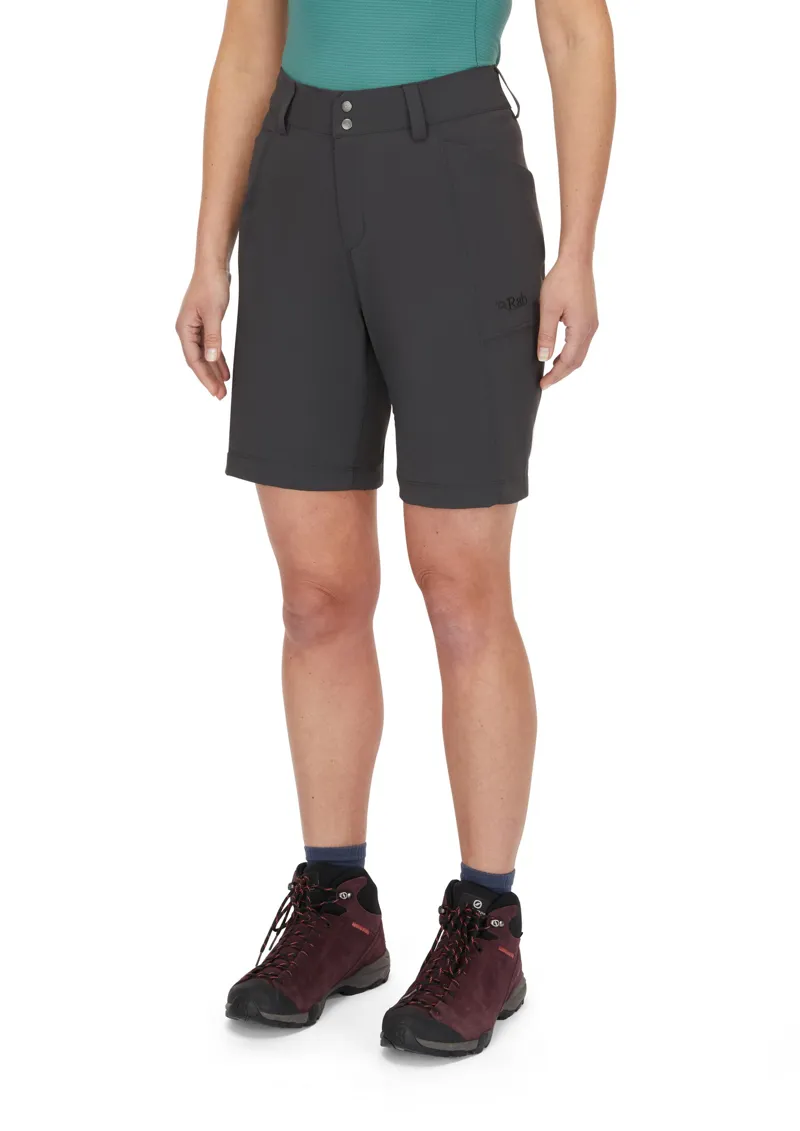 Rab Womens Incline Light Shorts - Anthracite-2