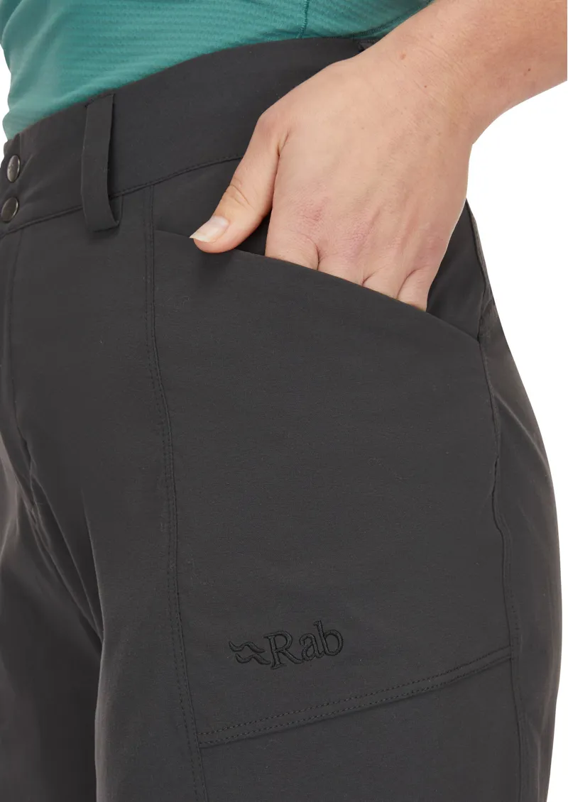 Rab Womens Incline Light Shorts - Anthracite-12