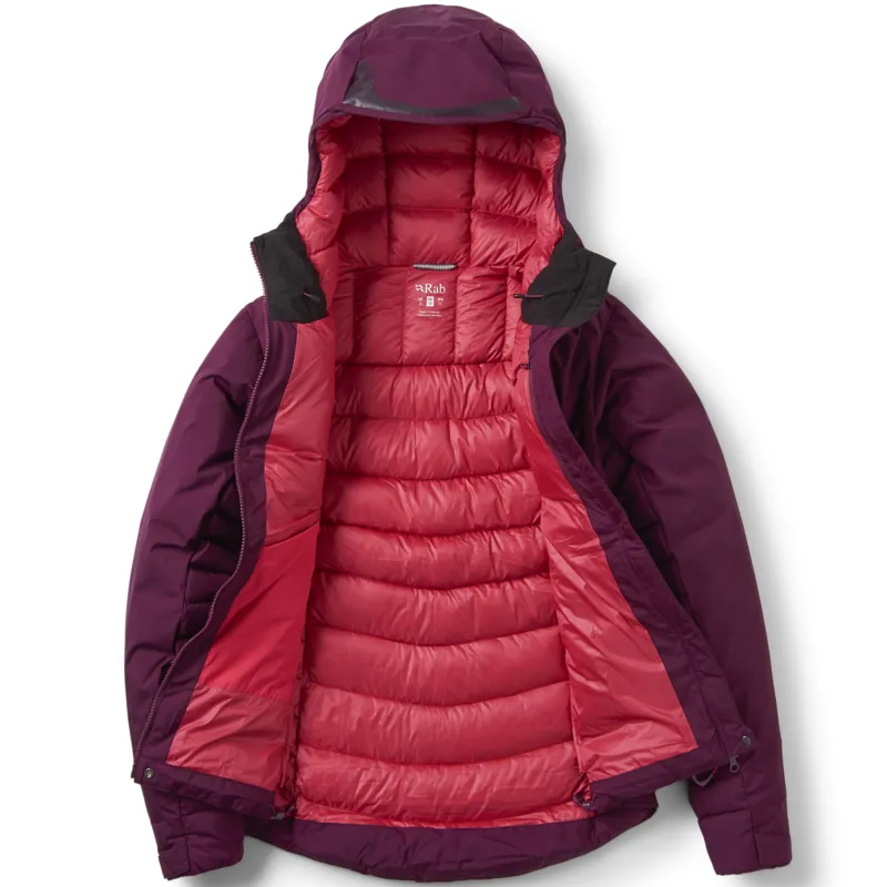 Rab Womens Infinity Windstopper Hoody - Mulberry-1