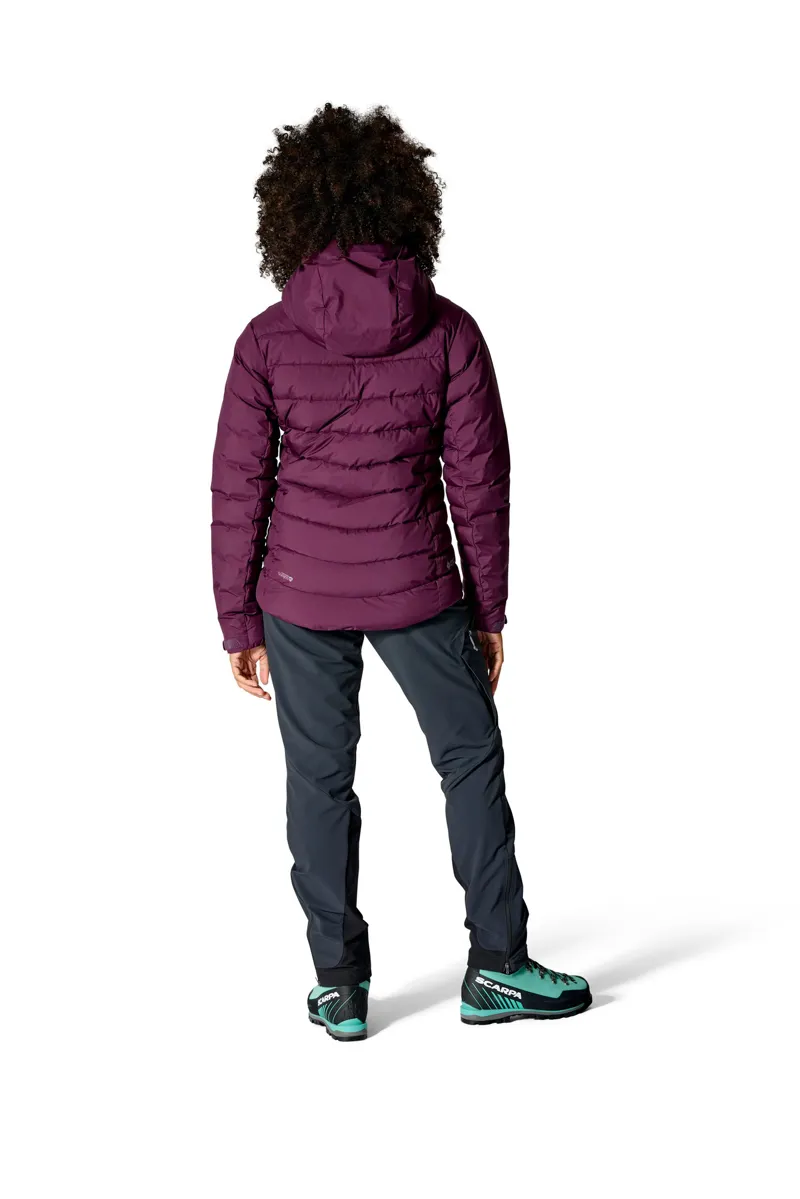 Rab Womens Infinity Windstopper Hoody - Mulberry-4