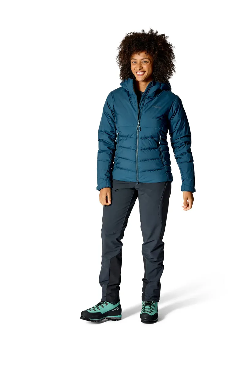 Rab Womens Infinity Windstopper Hoody - Tempest Blue-3