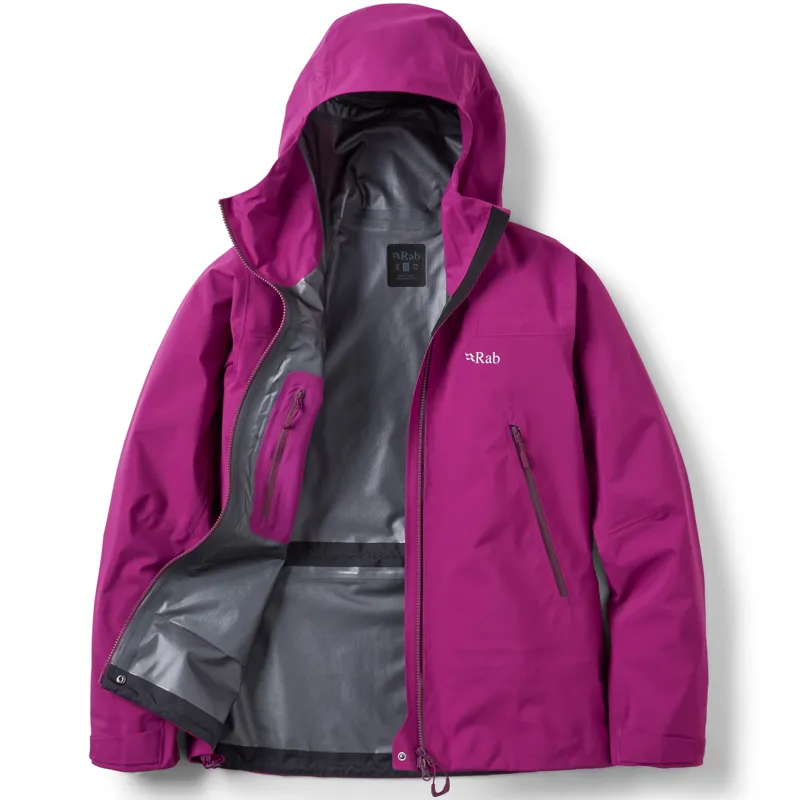Rab Womens Kangri GTX Jacket - Plum-1