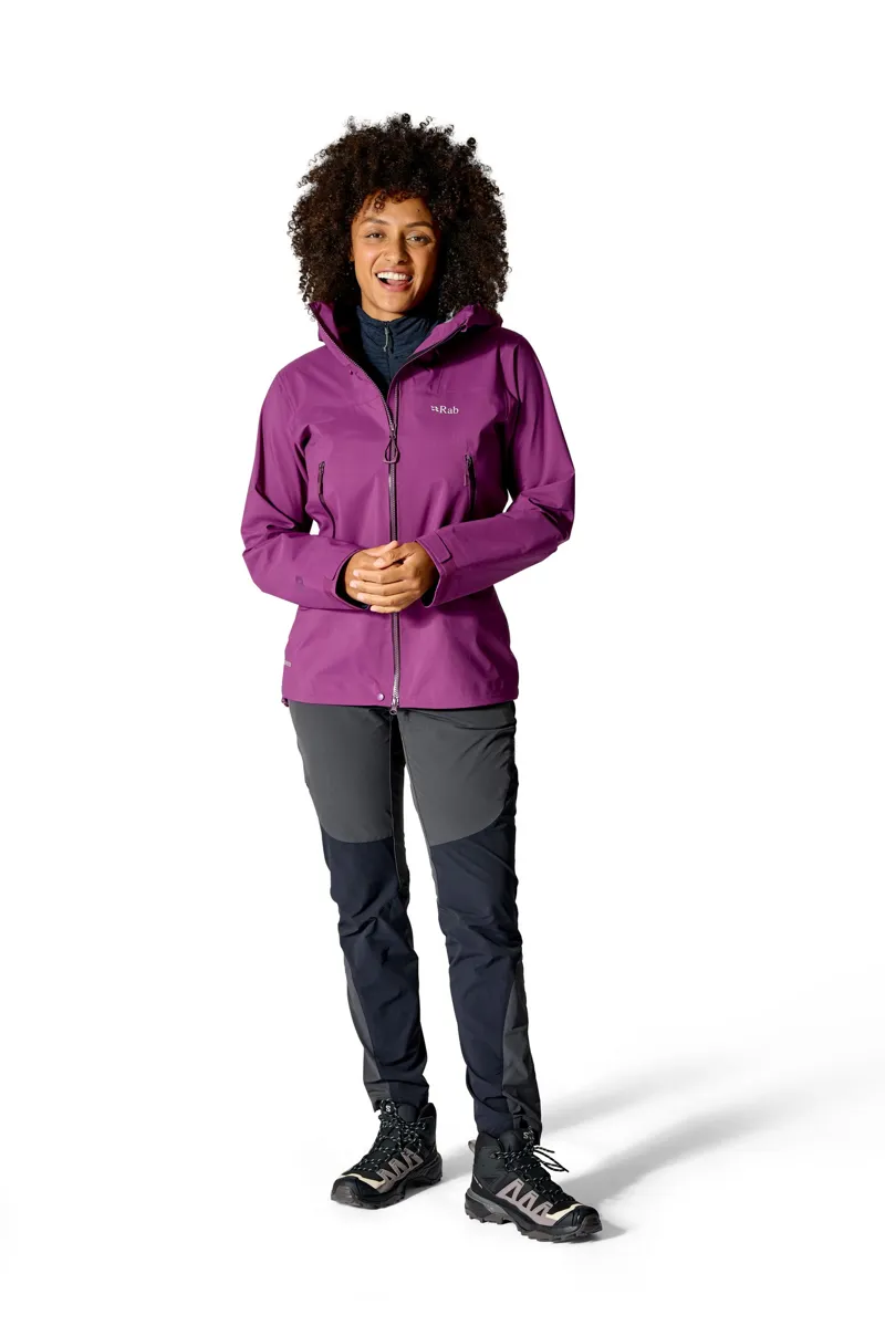 Rab Womens Kangri GTX Jacket - Dark Bluebird-2