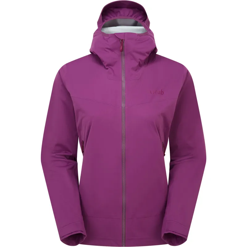 Rab Womens Kinetic 2.0 Jacket - Plum