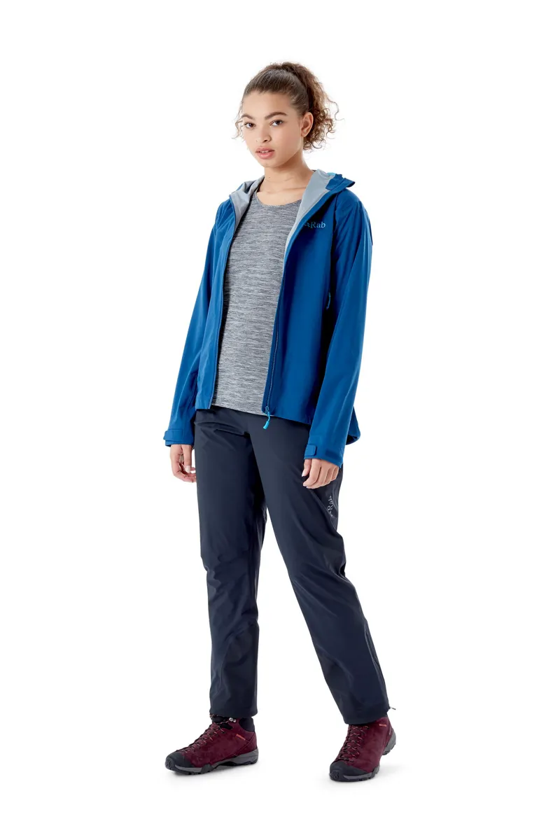 Rab Womens Kinetic 2.0 Overtrousers  - Beluga-4