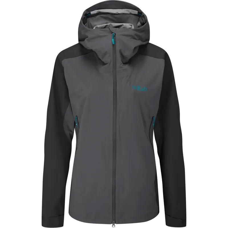Rab Womens Kinetic Alpine 2.0 Jacket - Anthracite