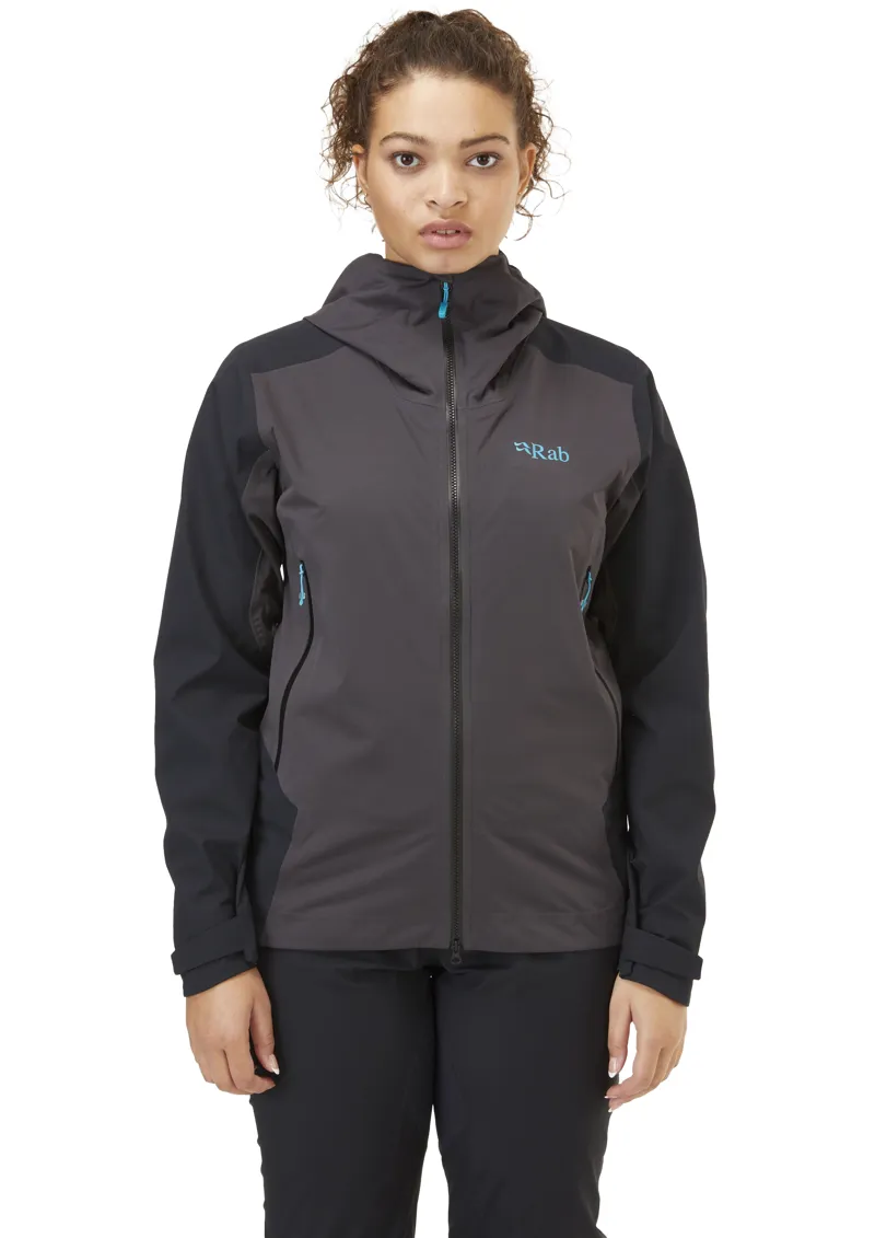 Rab Womens Kinetic Alpine 2.0 Jacket - Anthracite-1